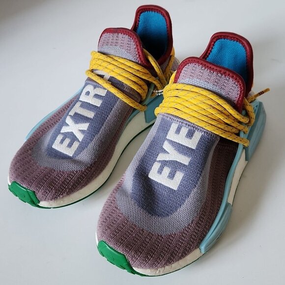 ADIDAS X Pharrell Williams |Extra Eye NMD Hu In Hand sneakers Size 6 - Picture 4 of 8